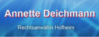 Rechtsanwältin Annette Deichmann