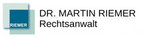 Rechtsanwalt Dr. Martin Riemer