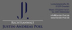 Rechtsanwalt Justin-Andreas Poel