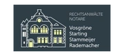 Kanzleilogo Vosgröne, Starting, Stammeĳer, Rademacher und Pillich Rechtsanwälte und Notare