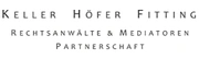 Kanzleilogo Keller Höfer Fitting | Rechtsanwälte & Mediatoren Partnerschaft