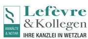 Kanzleilogo Lefèvre und Kollegen - Ihre Kanzlei in Wetzlar - Rechtsanwalt und Notar