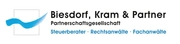 Kanzleilogo Biesdorf, Kram & Partner