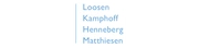 Kanzleilogo Rechtsanwälte Loosen Kamphoff Henneberg Matthiesen Partnerschaft mbB