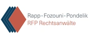 Kanzleilogo Rapp Fozouni Pondelik Rechtsanwälte Partnerschaft - RFP-Rechtsanwälte