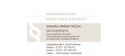 Kanzleilogo Bürogemeinschaft Dröge-Thülig