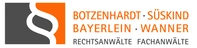 Rechtsanwälte | Fachanwälte Dr. Botzenhardt, Süskind, Bayerlein, Wanner