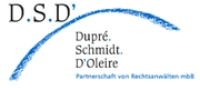 Kanzleilogo Dupré | Schmidt | d‘Oleire Partnerschaft von Rechtsanwälten mbB