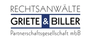 Kanzleilogo Rechtsanwälte Griete & Biller Partnerschaftsgesellschaft mbB