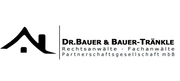 Kanzleilogo Dr. Bauer & Bauer-Tränkle Rechtsanwälte - Fachanwälte Partnerschaftsgesellschaft mbB