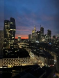 Blick über Frankfurt aus der Kanzlei