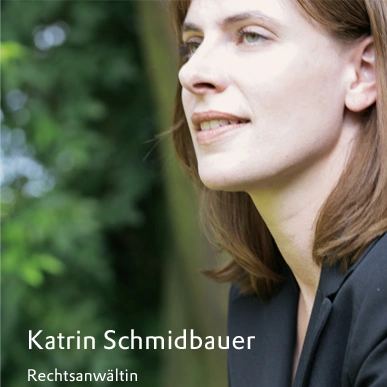 Rechtsanwältin  Katrin Schmidbauer 