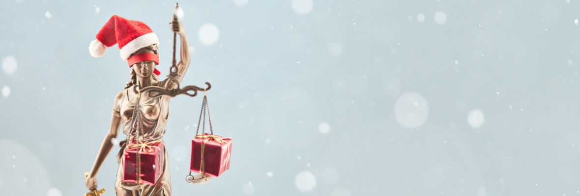 Es gibt Rechtsfälle aus dem Arbeitsrecht mit weihnachtlichem Bezug.