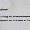 Auch ein Schreiben von Rechtsanwalt Konstantin Weinholz wegen Nutzung von Google Fonts erhalten?