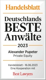 Deutschlands Beste Anwälte 2023, Alexander Pupeter, Private Equity