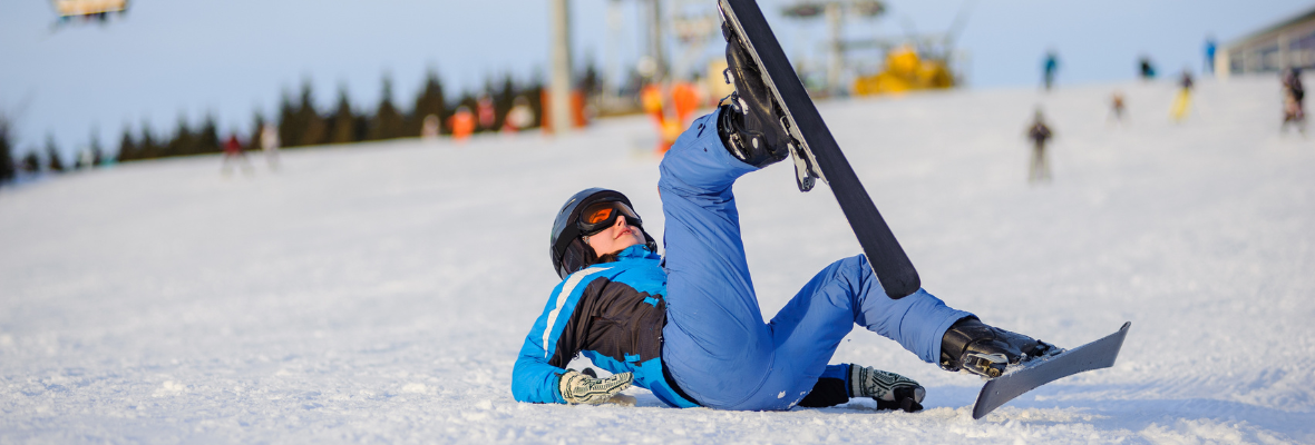 Skiunfall Snowboardunfall