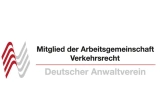 Mitglied der Arbeitsgemeinschaft Verkehrsrecht des DAV (Deutscher Anwaltverein)