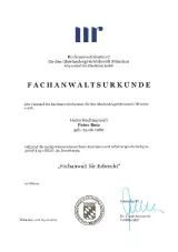 Fachanwalt für Erbrecht