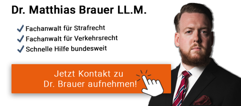 Dr. Matthias Brauer LL.M. - Fachanwalt für Strafrecht und Verkehrsrecht