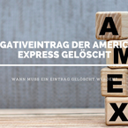 Schufa-Holding AG löscht Negativeintrag der Amex