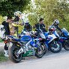 Haftungsausschluss in Motorradkolonne