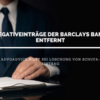 Schufa Holding AG löscht Negativeinträge der Barclays Bank