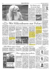Zeitungsartikel Frankfurter Neue Presse vom 24.11.2016