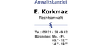 Rechtsanwalt Enis Korkmaz