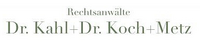 Kanzleilogo Rechtsanwälte Dr. Kahl + Dr. Koch + Metz