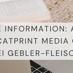 Wichtige Information: Abmahnung von der Catprint Media GmbH durch Kanzlei Gebler-Fleischhacker