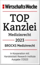 Top Kanzlei Medizinrecht Wirtschaftswoche 2023 