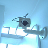 Überwachungskamera im Treppenhaus