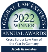 Global Law Experts  Cross Border Law Firm of the Year in Germany 2022