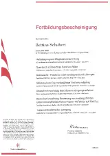 Fortbildungsbescheinigung des Deutschen Anwaltverein 2020