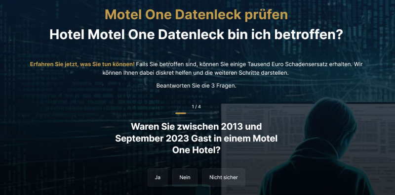 Motel One Datenleck