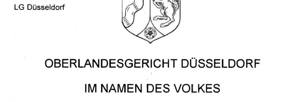 Oberlandesgericht Dusseldorf Bestatigt Den Widerruf Eines Autokreditvertrages Der Rci Bank Deutschland