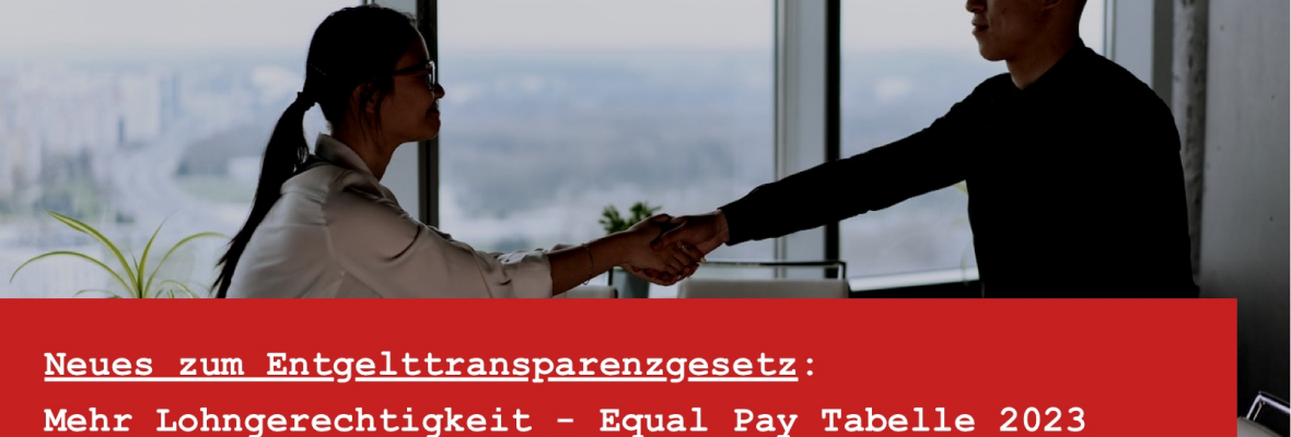 Entgelttransparenzgesetz 2023 - Equal Pay Tabelle was ist das