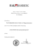 Fachanwältin für Informationstechnologierecht