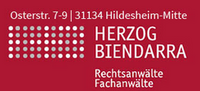 Kanzleilogo Rechtsanwälte Herzog & Biendarra