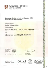 International Legal English Certificate (University of Cambridge)