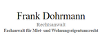 Rechtsanwalt Frank Dohrmann