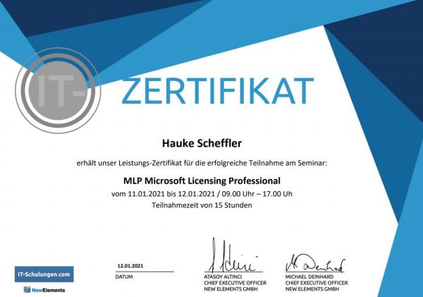 MLP Microsoft Licensing Professional