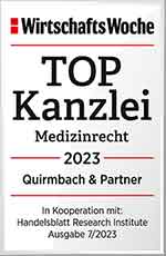 TOP Kanzlei Medizinrecht 2023